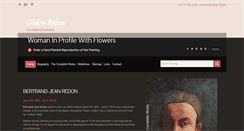 Desktop Screenshot of odilon-redon.org